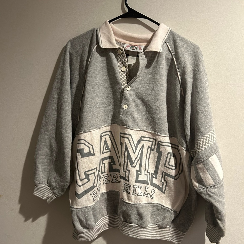 Vintage Camp Beverly Hills 80s sweatshirt small